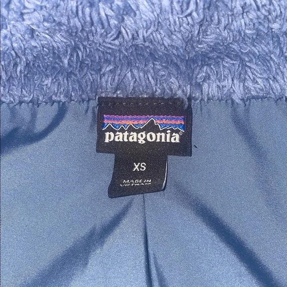 Patagonia Fuzzy Blue Vest - Picture 4 of 4